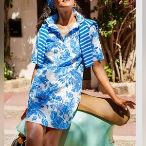 Lilly Pulitzer- Lilly x Saint James Leonie Shirt Dress